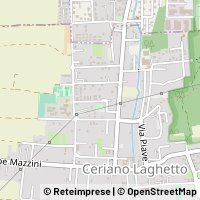 Hartă Ceriano Laghetto