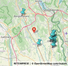 Mappa 28019 Suno NO, Italia (9.00727)