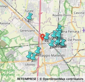 Mappa Via Fabio Filzi, 21047 Saronno VA, Italia (1.49071)