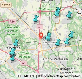 Mappa Via Fabio Filzi, 21047 Saronno VA, Italia (4.69769)