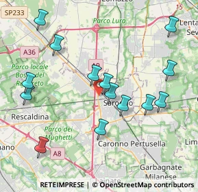 Mappa Via Fabio Filzi, 21047 Saronno VA, Italia (4.23929)