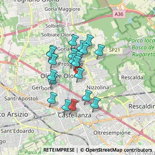Mappa Via Torino, 21050 Marnate VA, Italia (1.412)