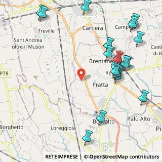 Mappa Via Muson, 31023 Resana TV, Italia (2.629)