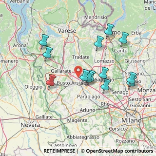 Mappa Via Giuseppe Mazzini, 21058 Olgiate Olona VA, Italia (14.74077)