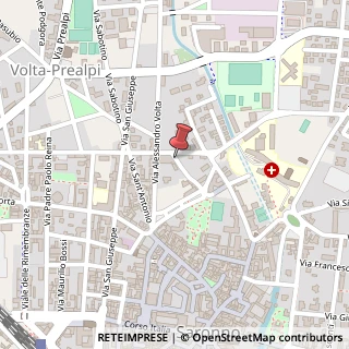 Mappa Via Vespucci Amerigo, 4, 21047 Saronno, Varese (Lombardia)