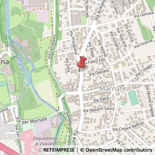 Mappa Via Prospiano, 111, 21050 Marnate, Varese (Lombardia)