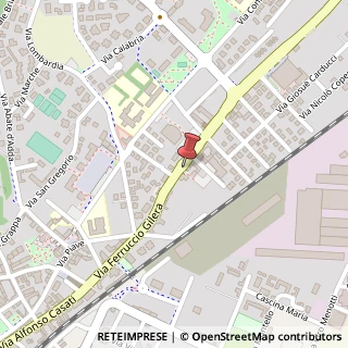 Mappa Via Ferruccio Gilera, 102, 20855 Arcore, Monza e Brianza (Lombardia)