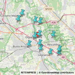 Mappa Via Varese, 21050 Marnate VA, Italia (3.68)