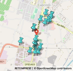 Mappa Via Palazzolo, 25031 Capriolo BS, Italia (0.384)