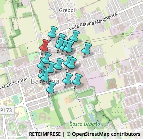 Mappa Via V. Bottego, 20831 Lissone MB, Italia (0.3055)