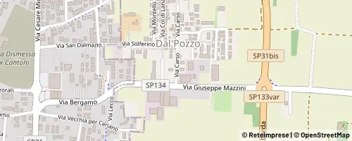 Mappa Ceriano Laghetto