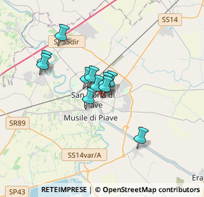 Mappa Piazza Alcide de Gasperi, 30027 San Donà di Piave VE, Italia (2.33091)