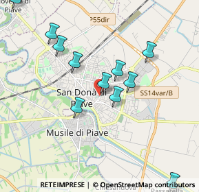 Mappa Piazza Alcide de Gasperi, 30027 San Donà di Piave VE, Italia (2.24917)