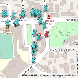 Mappa Piazza Alcide de Gasperi, 30027 San Donà di Piave VE, Italia (0.07143)