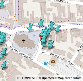 Mappa Piazza Duomo o delle Grazie, 30027 San Donà di Piave VE, Italia (0.03929)