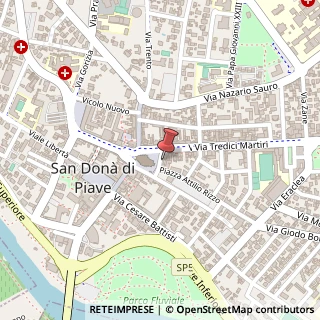 Mappa Piazza Duomo o delle Grazie, 18, 30027 San Donà di Piave, Venezia (Veneto)