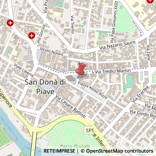 Mappa Piazza Duomo o delle Grazie, 19, 30027 San Donà di Piave, Venezia (Veneto)