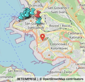 Mappa Via Antonio Baiamonti, 34146 Trieste TS, Italia (2.43167)