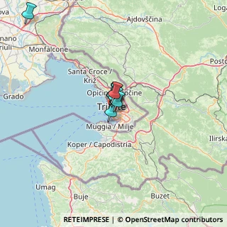 Mappa Via Antonio Baiamonti, 34146 Trieste TS, Italia (27.635)