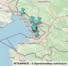 Mappa Via Antonio Baiamonti, 34146 Trieste TS, Italia (5.20091)