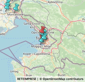 Mappa Via Antonio Baiamonti, 34146 Trieste TS, Italia (28.30063)