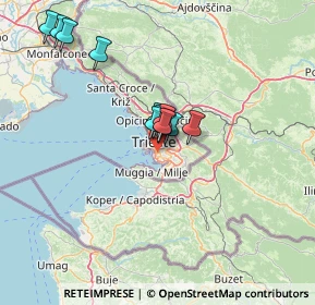 Mappa Via Antonio Baiamonti, 34146 Trieste TS, Italia (10.78083)
