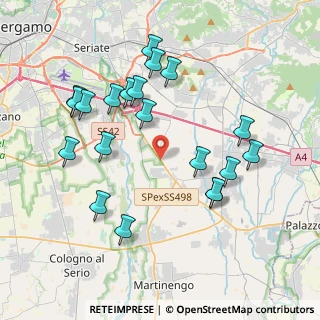 Mappa Piazza Don Luigi Verdelli, 24050 Cavernago BG, Italia (4.0595)