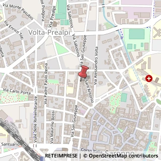 Mappa Via San Giuseppe, 105, 21047 Saronno, Varese (Lombardia)