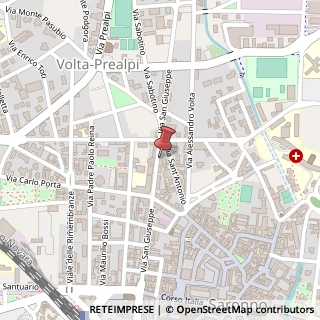 Mappa Via San Giuseppe, 115, 21047 Saronno, Varese (Lombardia)