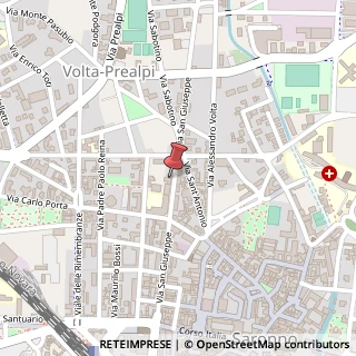 Mappa Via San Giuseppe, 66, 21047 Saronno, Varese (Lombardia)