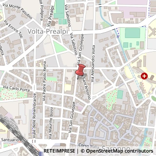 Mappa Via San Giuseppe, 66, 21047 Saronno, Varese (Lombardia)