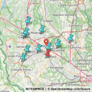 Mappa Via Verona, 21050 Marnate VA, Italia (6.86182)