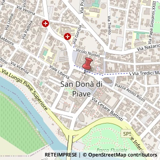 Mappa Via Giannino Ancillotto, 29, 30027 San Donà di Piave, Venezia (Veneto)