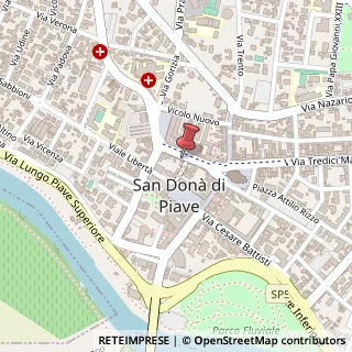 Mappa Via Giannino Ancillotto, 41, 30027 San Donà di Piave, Venezia (Veneto)
