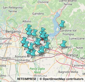 Mappa SPXII, 25031 Capriolo BS, Italia (9.9765)