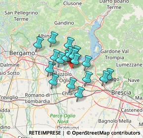 Mappa SPXII, 25031 Capriolo BS, Italia (8.85167)
