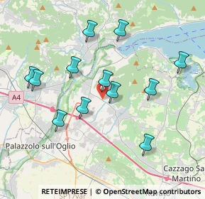 Mappa SPXII, 25031 Capriolo BS, Italia (3.75167)