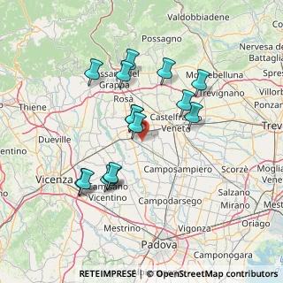 Mappa Via Leopardi Giacomo, 35019 Tombolo PD, Italia (13.048)