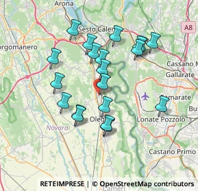 Mappa 28040 Marano Ticino NO, Italia (6.548)