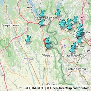 Mappa 28040 Marano Ticino NO, Italia (9.3295)