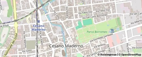 Mappa Cesano Maderno