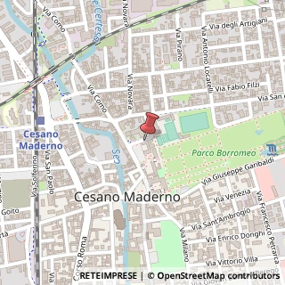 Mappa Via Cesare Cant?, 12, 20811 Cesano Maderno, Monza e Brianza (Lombardia)