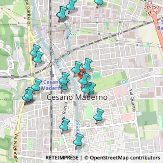 Mappa Piazza Ercole Procaccini, 20031 Cesano Maderno MB, Italia (0.5745)