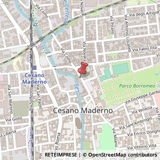 Mappa Borromeo 16 - Angolo, 20811 Cesano Maderno, Monza e Brianza (Lombardia)