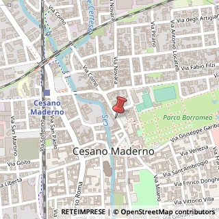 Mappa Via Borromeo, 28, 20031 Cesano Maderno, Monza e Brianza (Lombardia)