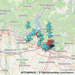 Mappa Via Nikolajewka, 25050 Provaglio d'Iseo BS, Italia (11.3275)