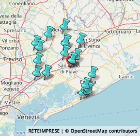 Mappa Via Don Giovanni Bosco, 30027 San Donà di Piave VE, Italia (11.16)