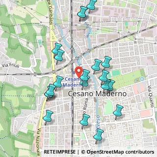 Mappa Via Alessandro Volta, 20031 Cesano Maderno MB, Italia (0.5175)