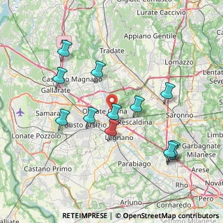 Mappa Via don Luigi Spotti, 21050 Marnate VA, Italia (7.6875)