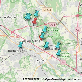 Mappa Via Dolomiti, 21050 Marnate VA, Italia (3.43182)